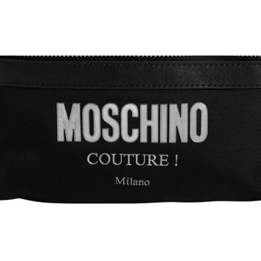 Balo Moschino Couture Logo ‘Black’ B-7638-8205-2555 - Ảnh 4