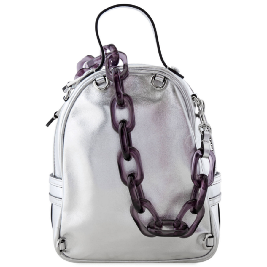 Balo Moschino Ladies Backpack ‘Silver’ 76358011610 - Ảnh 3