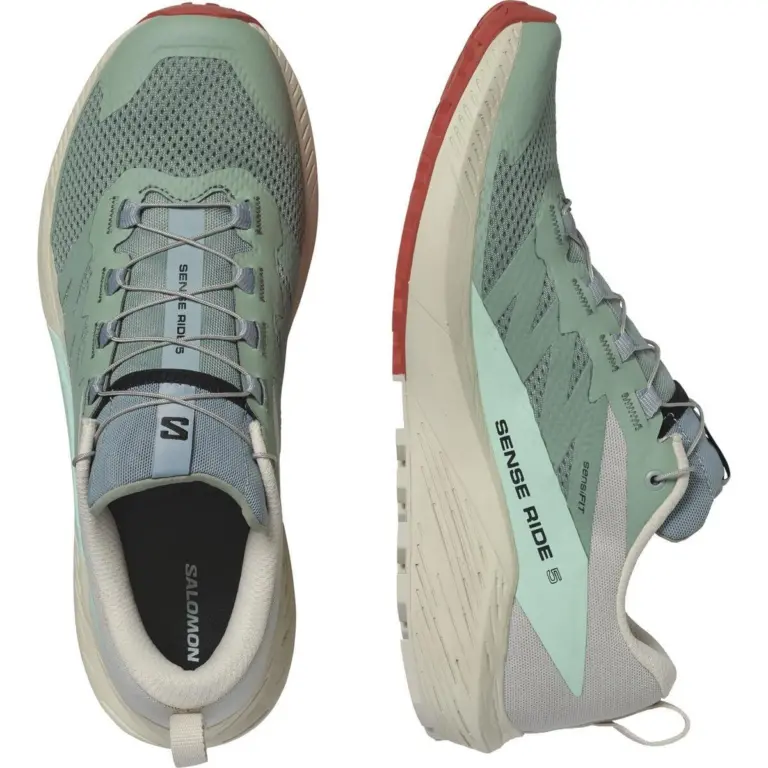 Alternative view of Giày Salomon Sense Ride 5 Womens Trail ‘Aqua’ L47212300