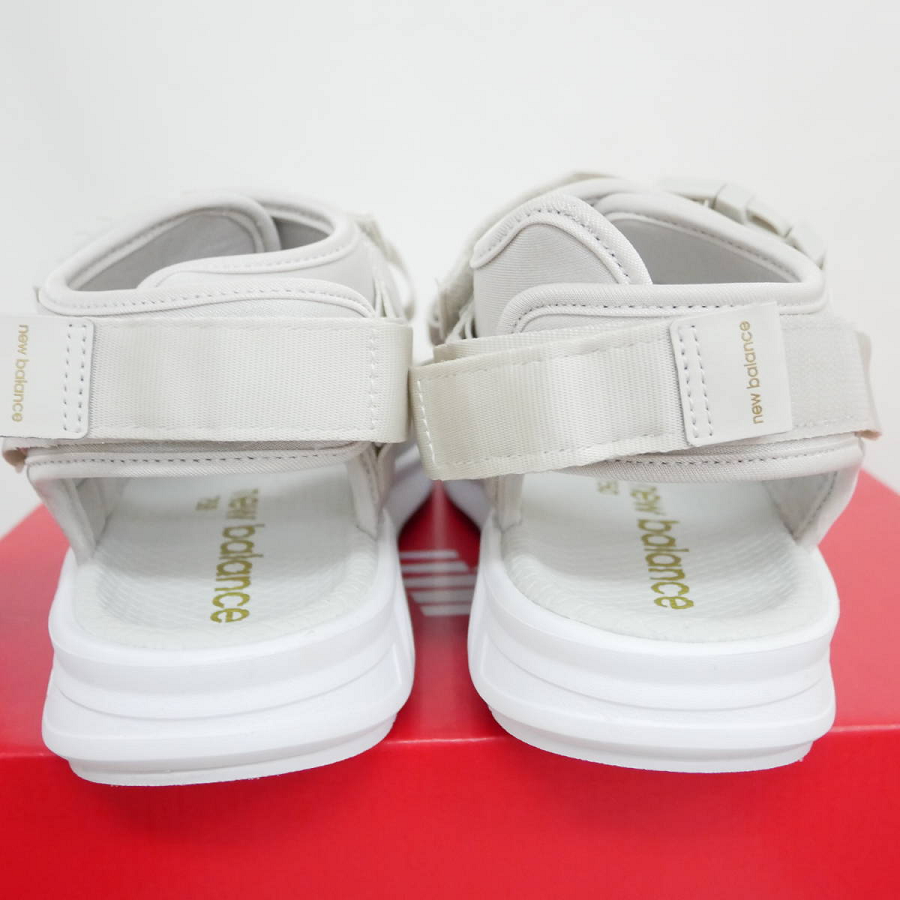 Giày New Balance Cozy Cushioning Sandals 'Light Grey' SDL750LG - Ảnh 4