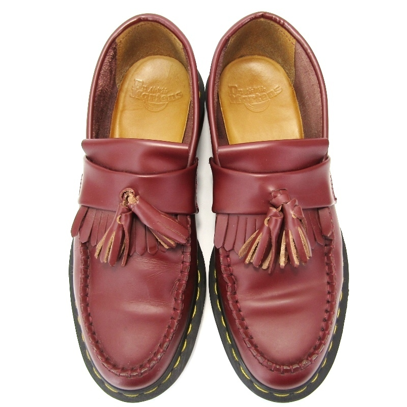 Giày Dr.Martens Adrian Tassle Loafer Smooth 'Cherry Red' 22209600 - Ảnh 3