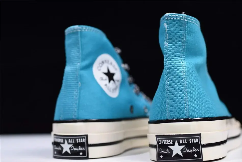 Giày Converse Chuck 70 Vintage Canvas Mountaineering Teal Black Egret 162365C - Ảnh 4