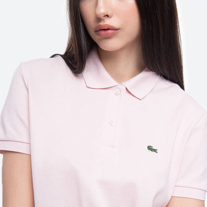 Áo Lacoste Regular Fit Polo Shirt 'Pink' PF7839-11-ADY