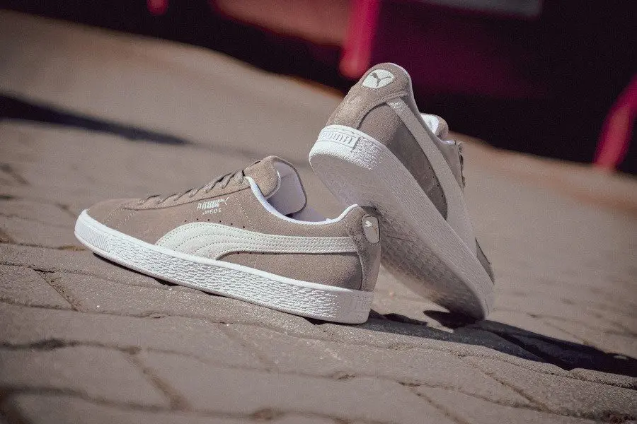 Giày Puma Suede Classic Steeple 'Grey White' 352634-66 - Ảnh 6