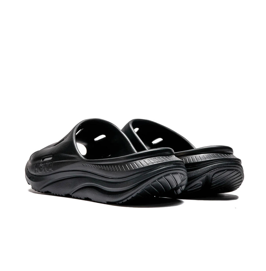 Dép Hoka Ora Recovery Slide 3 Slippers Black 1135061-BBLC - Ảnh 5