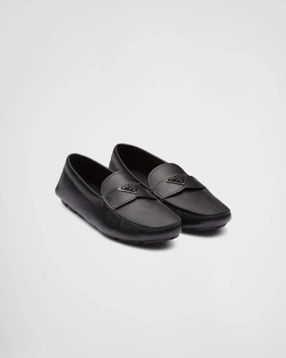 Giày Prada Saffiano Leather Driver 'Black' 2DD164-053-F0002-F-U00I - Ảnh 5