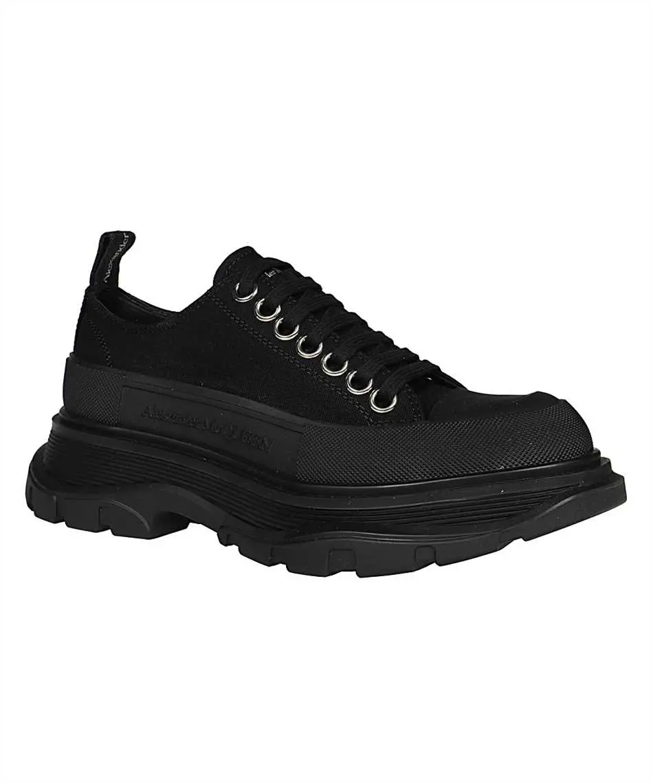 Alternative view of Giày Alexander McQueen Tread Slick 'Triple Black' 611705-W4L32-1000
