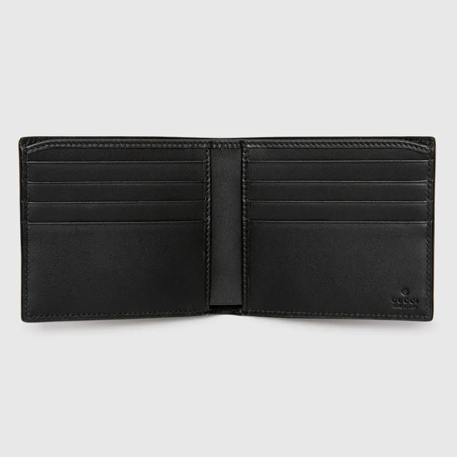 Ví Gucci Kingsnake Print GG Supreme Wallet 'Black Grey' 451268-K551N-1058 - Ảnh 4
