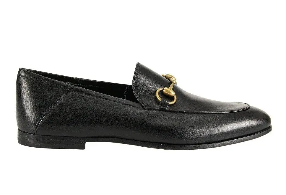 Giày Gucci Horsebit Leather Loafer 407314 DLC00 1000