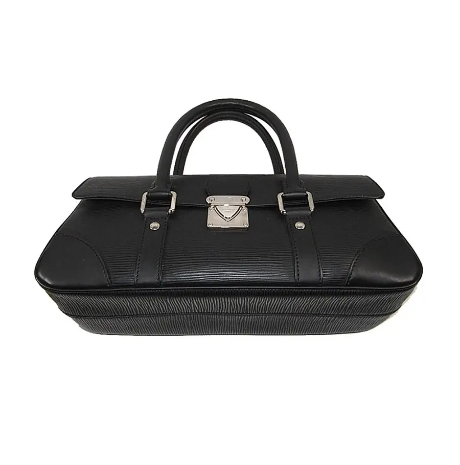 Túi Louis Vuitton Epi Segur PM Black Leather 'Noir' M58822 - Ảnh 4
