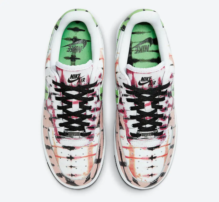 Giày Nike Air Force 1 'Black Tie Dye' CW1267-101 - Ảnh 4