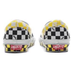 Alternative view of Giày Vans OG Classic Slip-On LX 'Checkerboard - Black Yellow' VN0A32QNY23