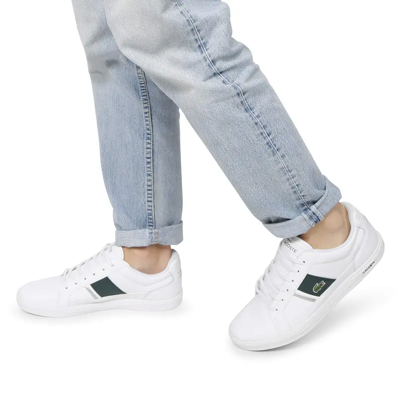 Giày Lacoste Europa 0121'White Green' 7-42SMA00101R5 - Ảnh 5