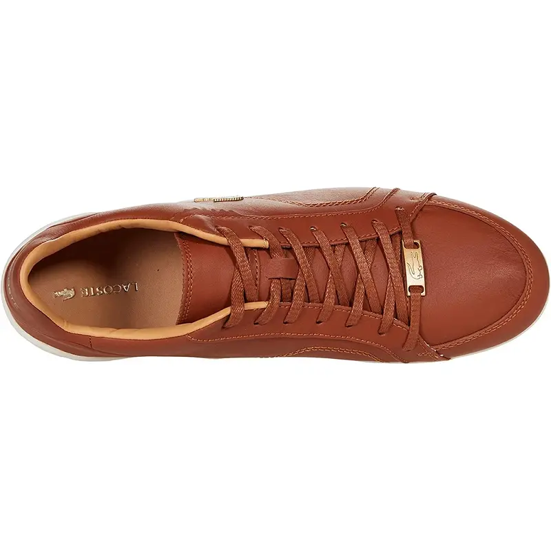 Giày Lacoste Hapona 2.0 'Brown' 7-42CMA0056F57 - Ảnh 3