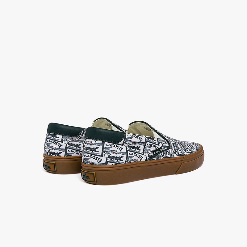 Giày Lacoste Slip On 'Canvas Printed' 7-43CMA0063GRG - Ảnh 3