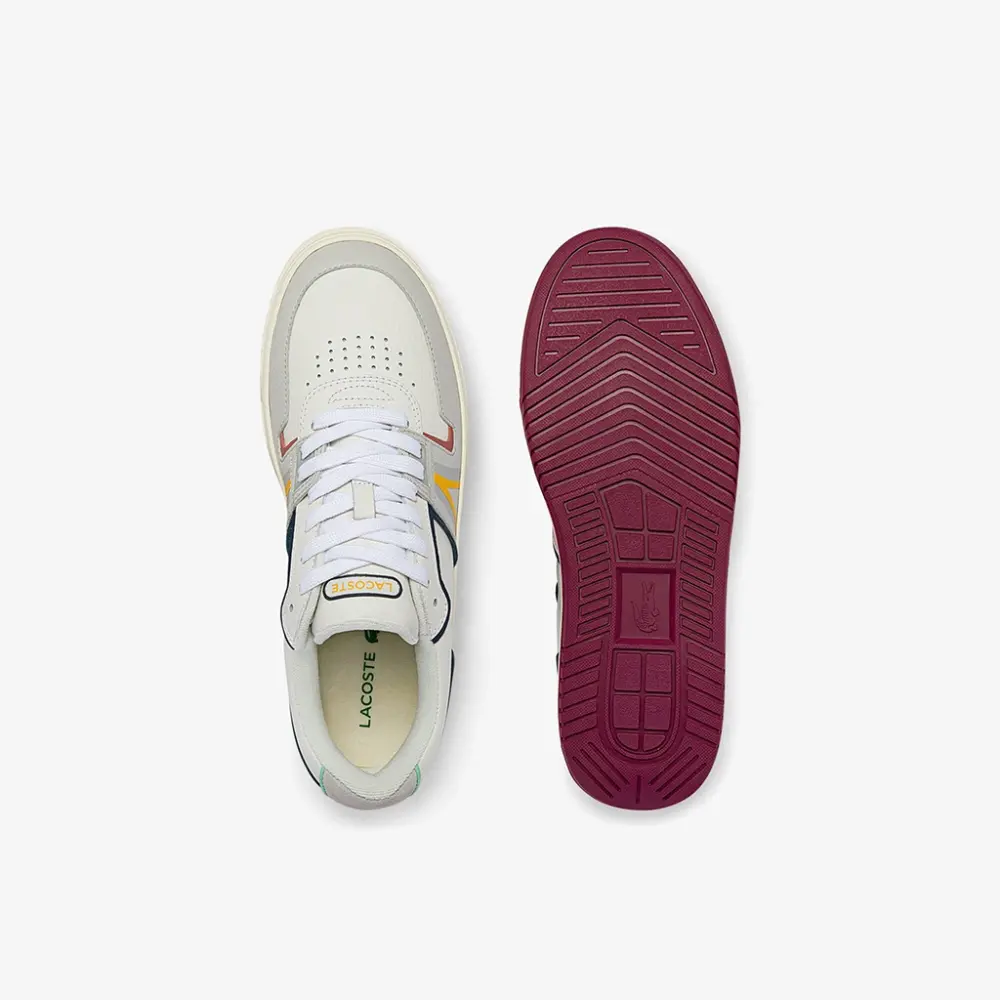 Giày Lacoste L001 0321 'White Red Plum' 7-42SMA00922G1 - Ảnh 4