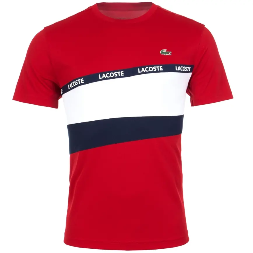 Áo Lacoste Sport Pique Red TH8427-51-YY2
