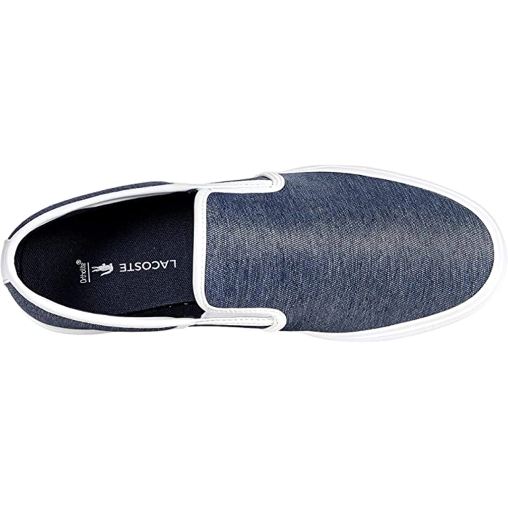 Giày Lacoste Slip On Tatalya 0721 'Navy BLue' 7-41CMA0053092 - Ảnh 3