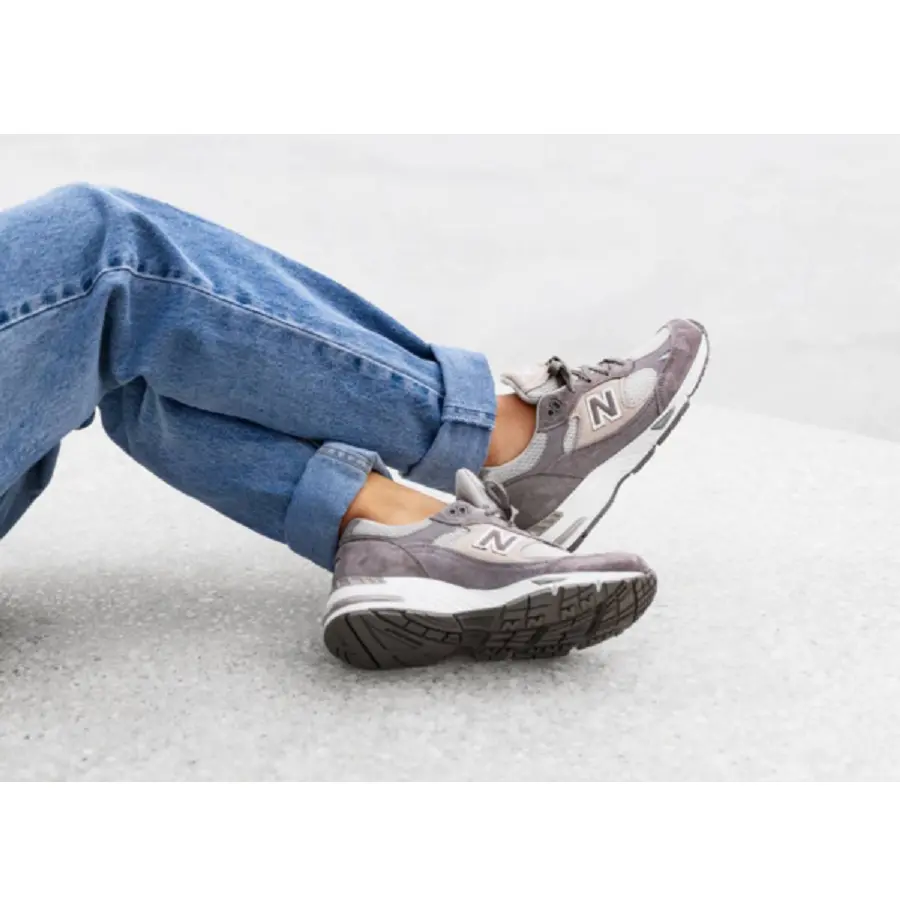 Alternative view of Giày New Balance Wmns 991 ‘Pink Grey’ W991LGS