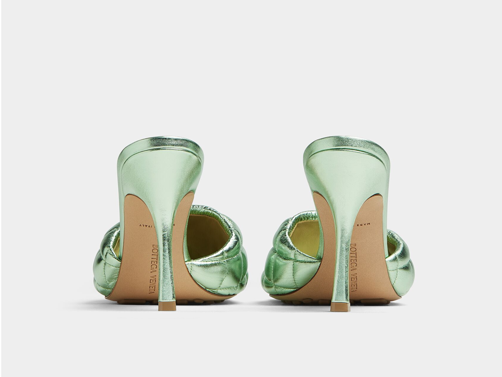Giày Cao Gót Bottega Veneta Padded Mule 'Pistachio' 592015V27M03505 - Ảnh 4