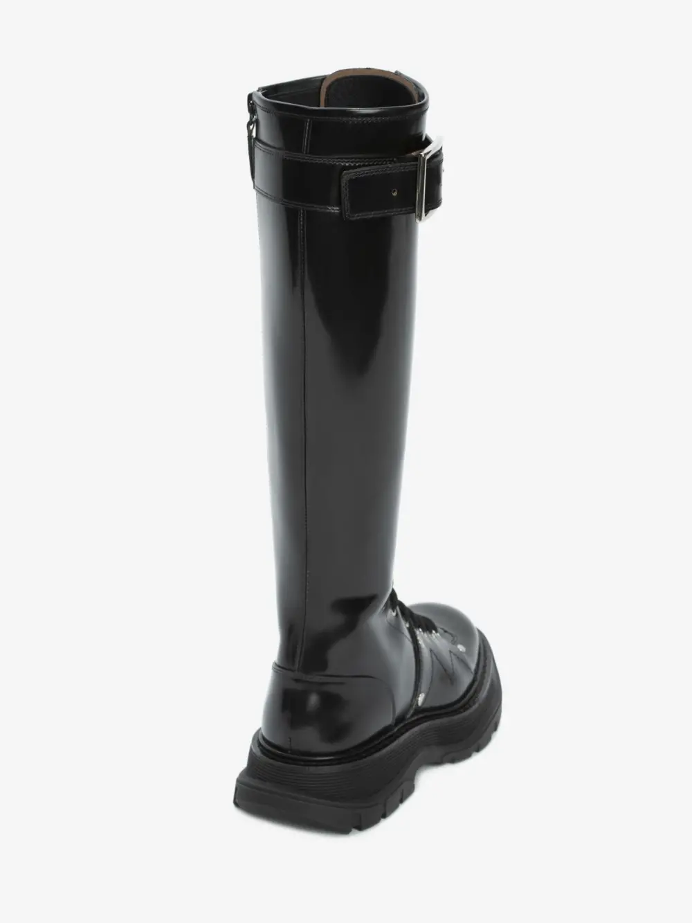Giày Alexander McQueen Tread Lace Up Boot 595466-WHZ81-1081 - Ảnh 5