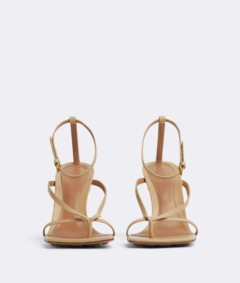 Alternative view of Giày Cao Gót Bottega Veneta Stretch Strap Sandal 'Cane Sugar' 608835VBSF02624