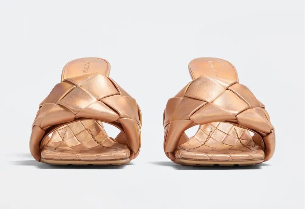 Alternative view of Giày Cao Gót Bottega Veneta Lido Mule 'Cinder' 608854V1AH05721