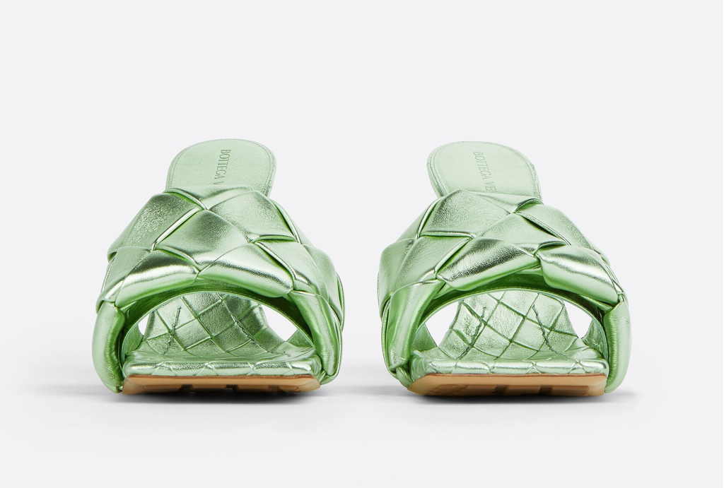 Giày Cao Gót Bottega Veneta Lido Mule 'Pistachio' 608854V29N03505 - Ảnh 3