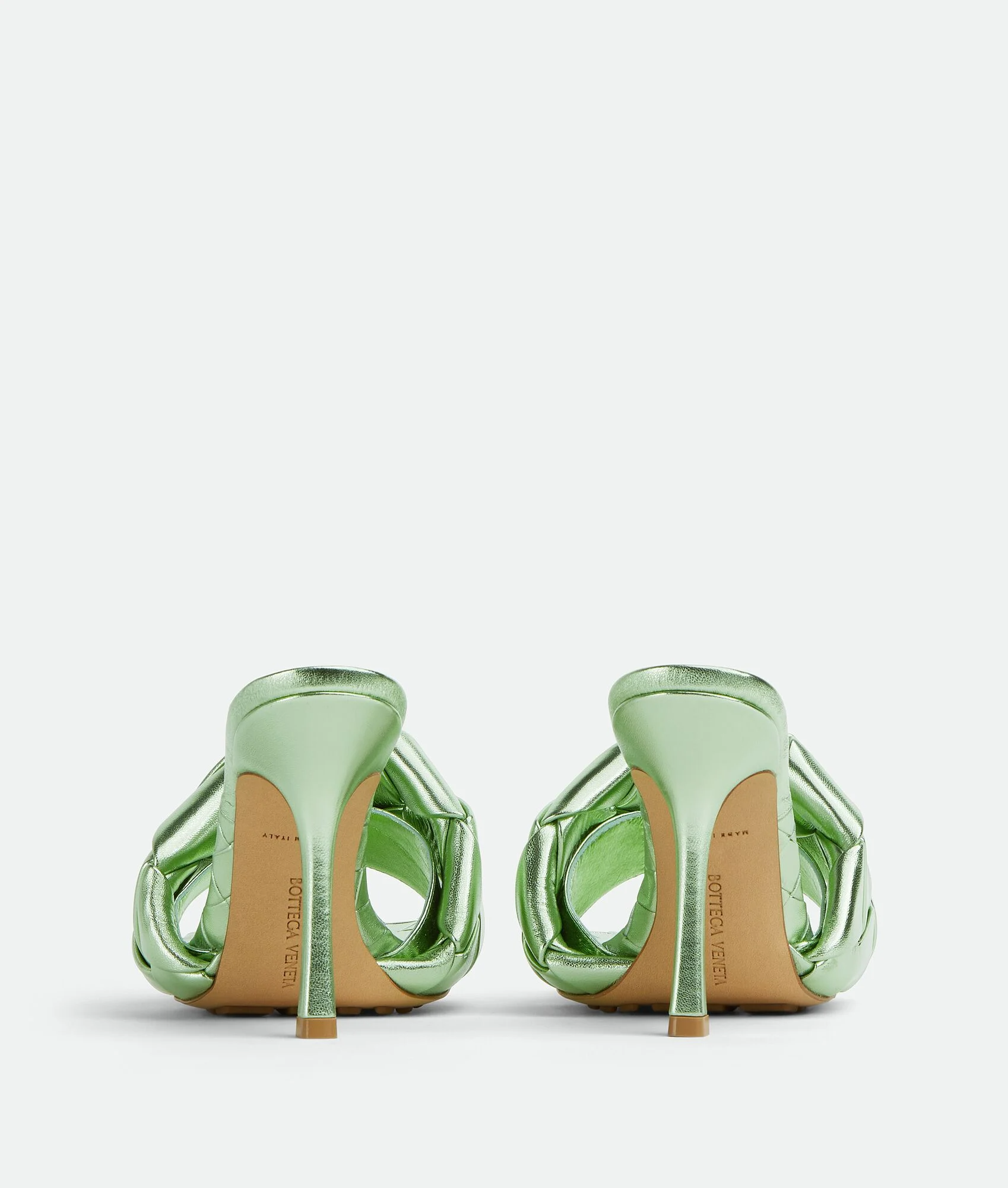 Giày Cao Gót Bottega Veneta Lido Mule 'Pistachio' 608854V29N03505 - Ảnh 2