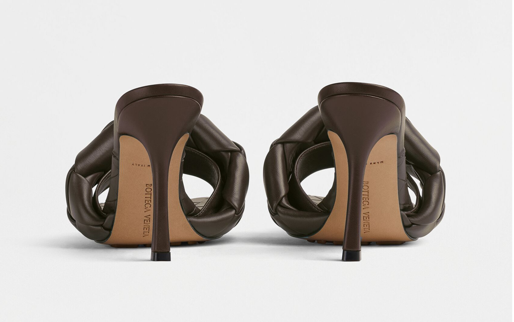 Giày Cao Gót Bottega Veneta Lido Mule 'Fondant' 608854VBSS02113 - Ảnh 2