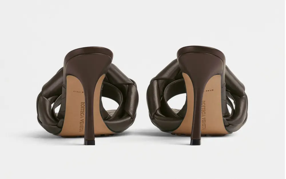 Alternative view of Giày Cao Gót Bottega Veneta Lido Mule 'Fondant' 608854VBSS02113