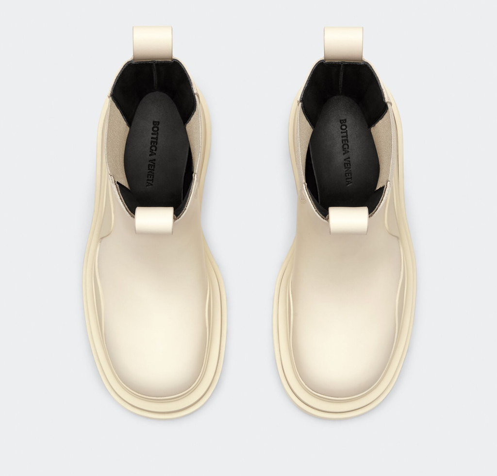 Giày Bottega Veneta Tire Chelsea Boot 'Sea Salt' 630284VBS509086 - Ảnh 2