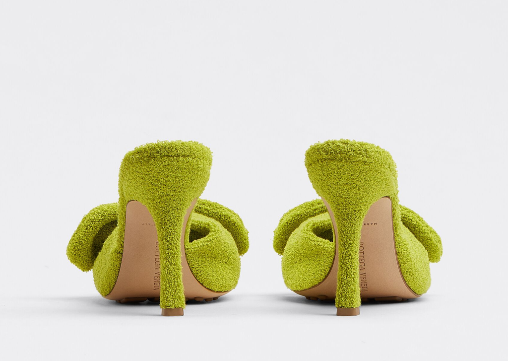 Giày Cao Gót Bottega Veneta Strech 'Kiwi' 690025V1O807278 - Ảnh 3