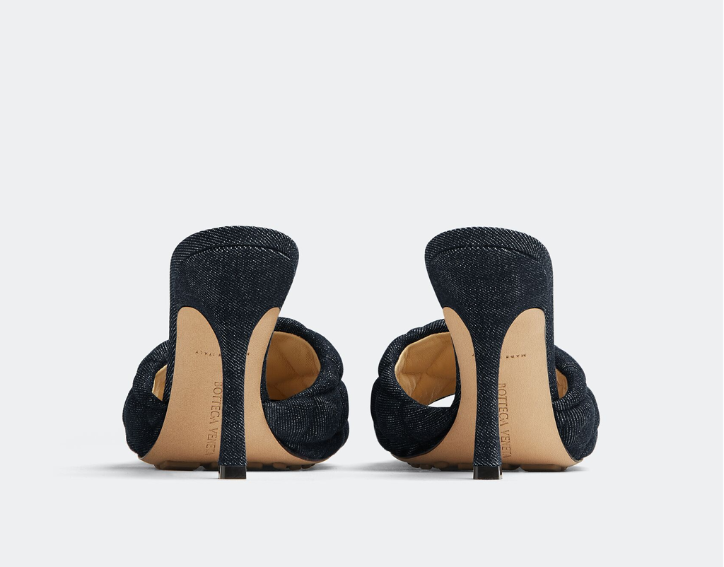 Giày Cao Gót Bottega Veneta Padded Mule 'Indigo' 708907V26M04245 - Ảnh 3