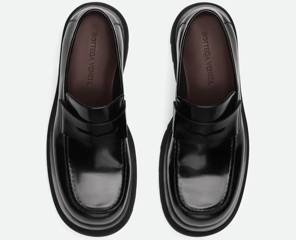 Alternative view of Giày Bottega Veneta Lug Loafer 'Black' 730222V20V01000