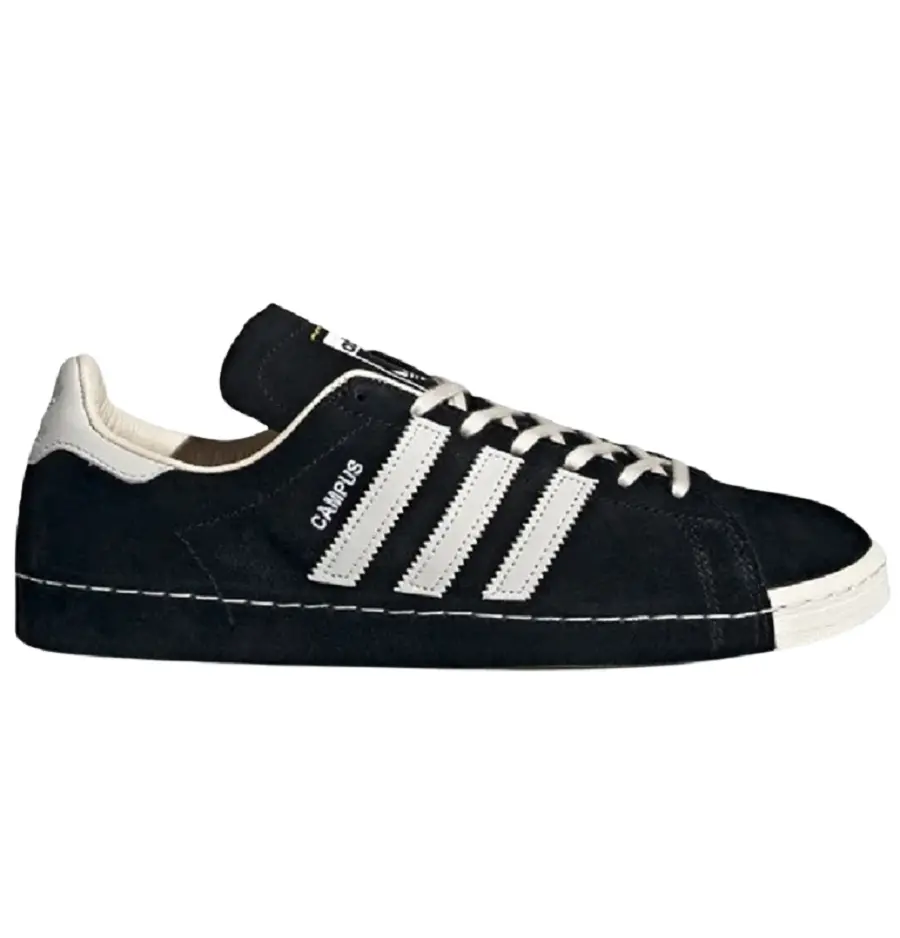 Giày Adidas x RECOUTURE Campus 80s 'Black' FY6751