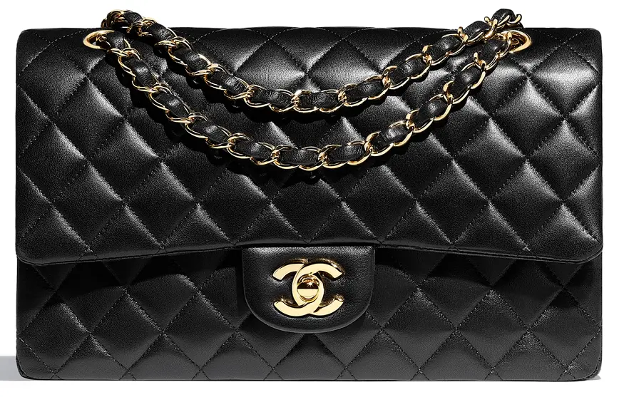 Túi Chanel Large Classic Handbag Calfskin 'Black' A01112-Y01295-94305
