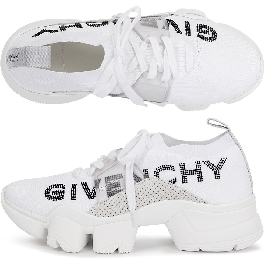Giày Givenchy JAW Knit Low Top Sneaker BH002CH0LN-100 - Ảnh 4