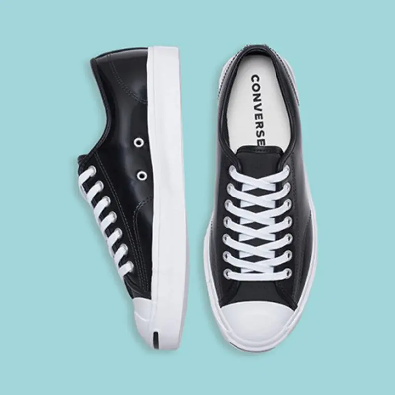 Giày Converse Jack Purcell Low 'Black' 168134C - Ảnh 4