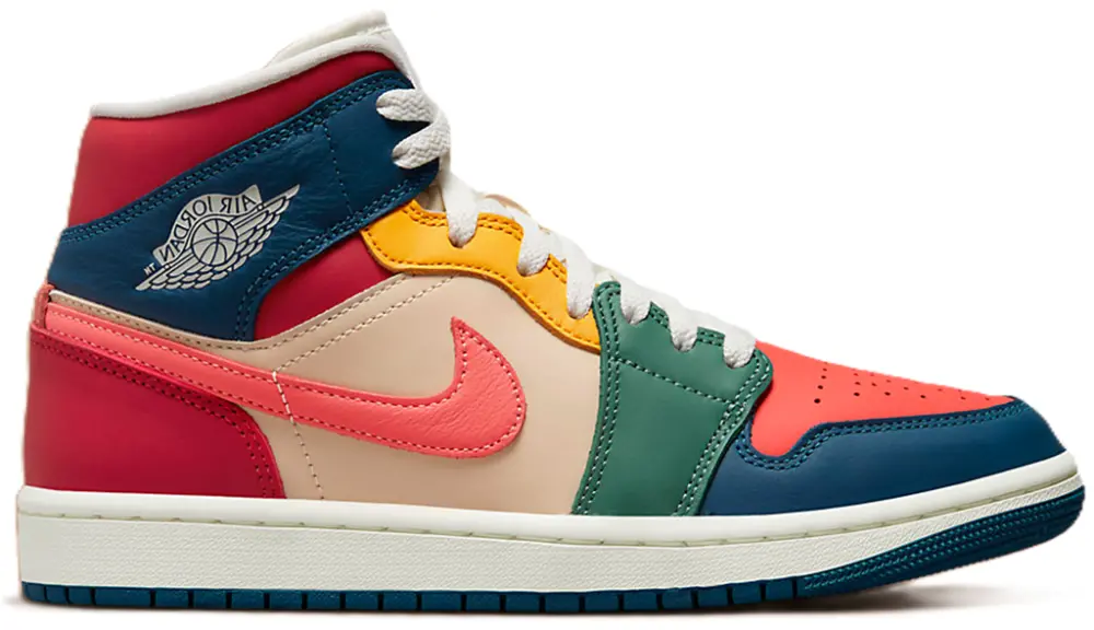 Giày Nike Air Jordan 1 Mid SE 'Multi Color' DN3738-400