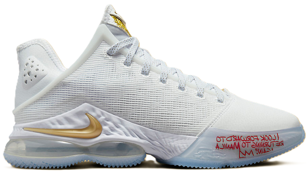 Giày Nike LeBron 19 Low Titan Beyond The Seas 'White' DV3334-100