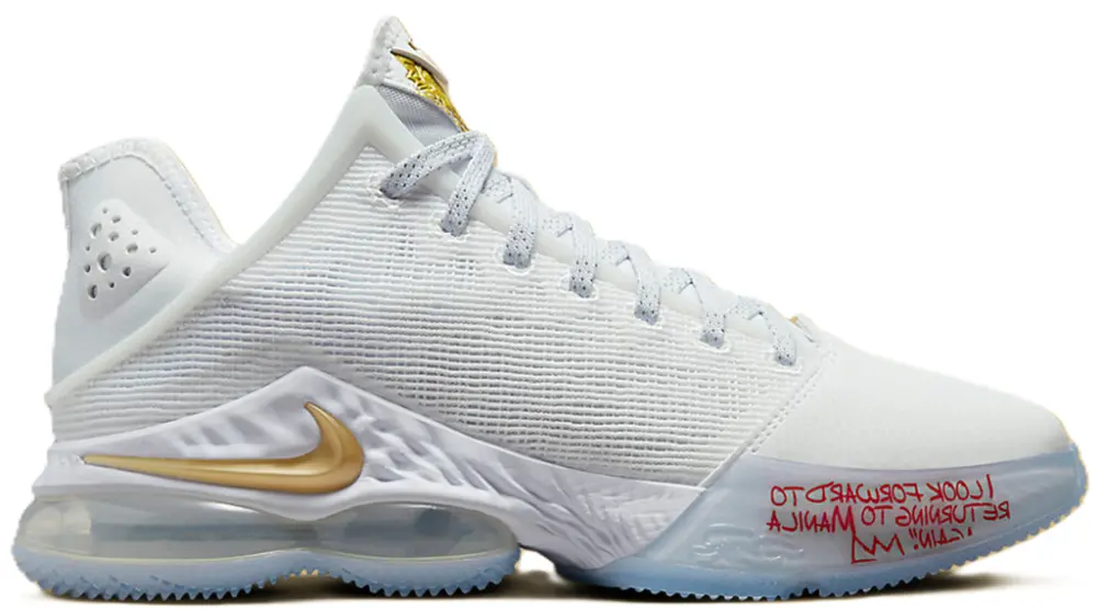 Giày Nike LeBron 19 Low Titan Beyond The Seas 'White' DV3334-100
