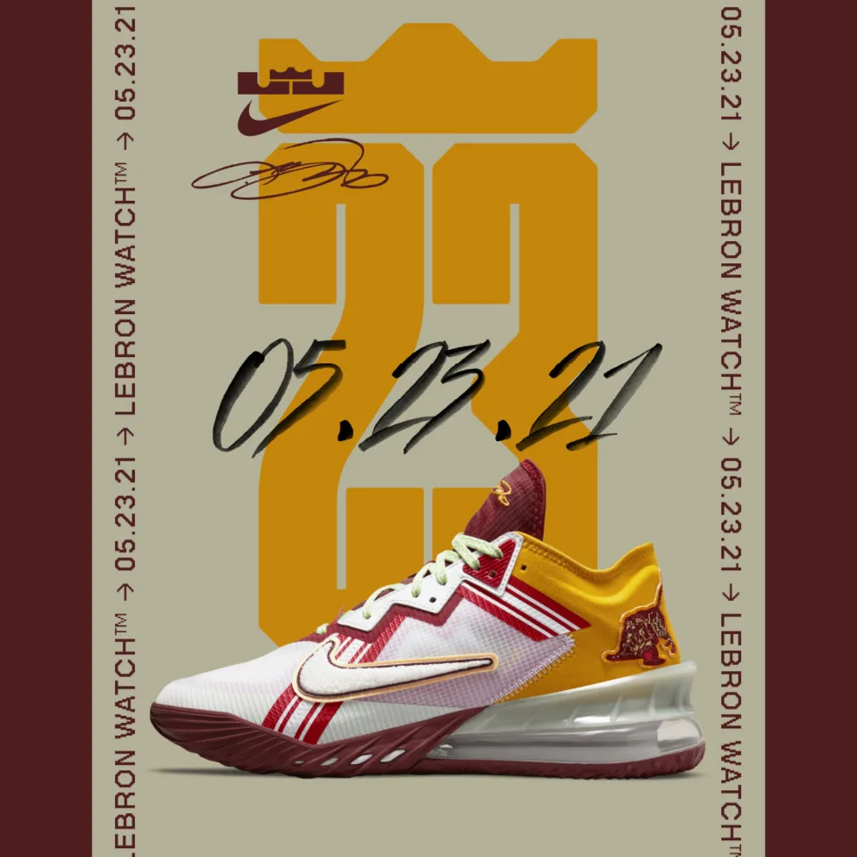 Giày Nike Mimi Plange x LeBron 18 Low EP 'Higher Learning' CV7564-102 - Ảnh 4