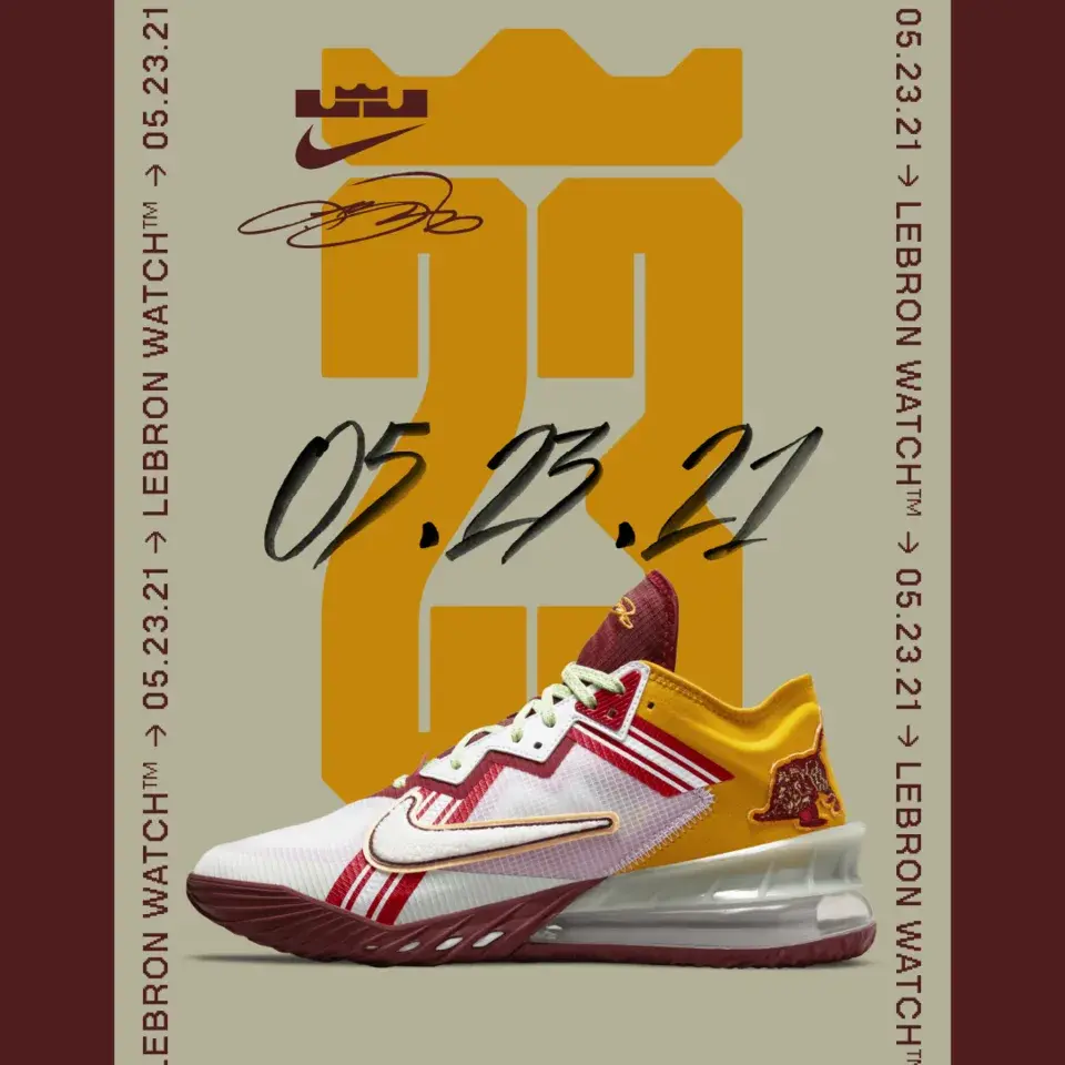 Giày Nike Mimi Plange x LeBron 18 Low EP 'Higher Learning' CV7564-102 - Ảnh 4