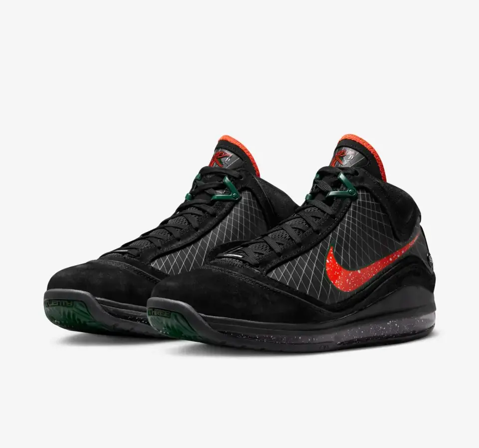 Alternative view of Giày Nike A&M University x LeBron 7 Retro 'Rattlers' DX8554-001