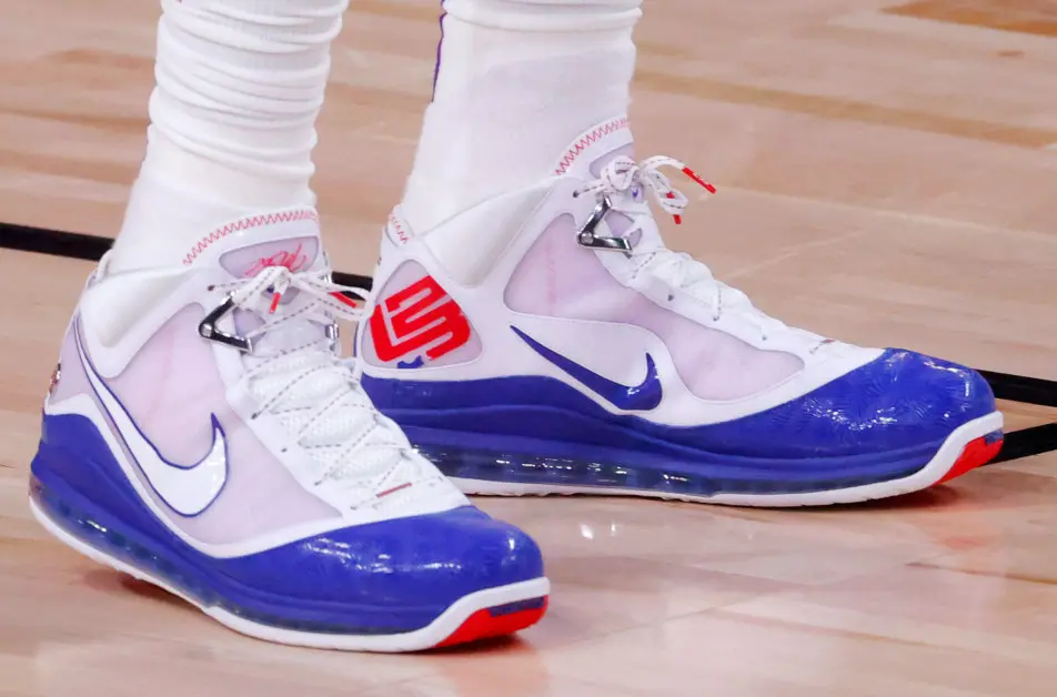 Alternative view of Giày Nike LeBron 7 'Dodgers' DJ5158-100