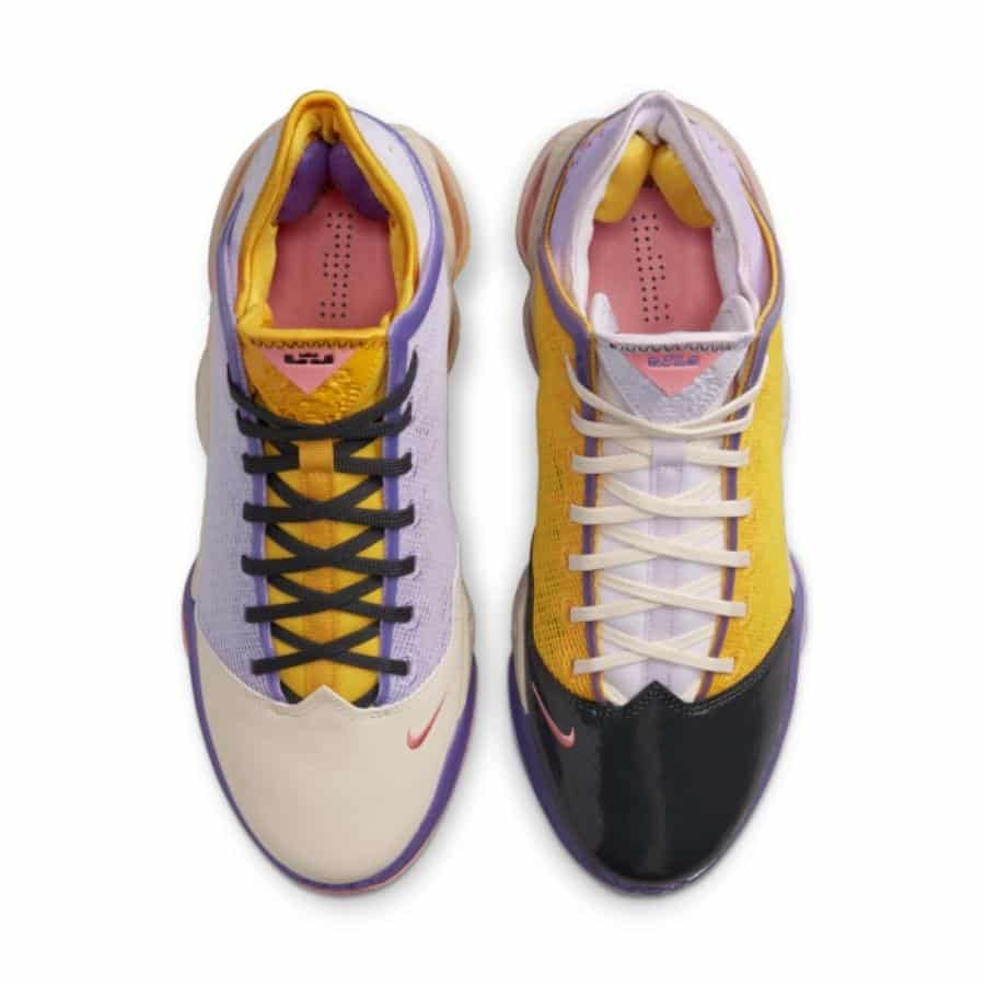 Giày Nike LeBron 19 XIX Low Ep 'Mismatch' DO9828-500 - Ảnh 5