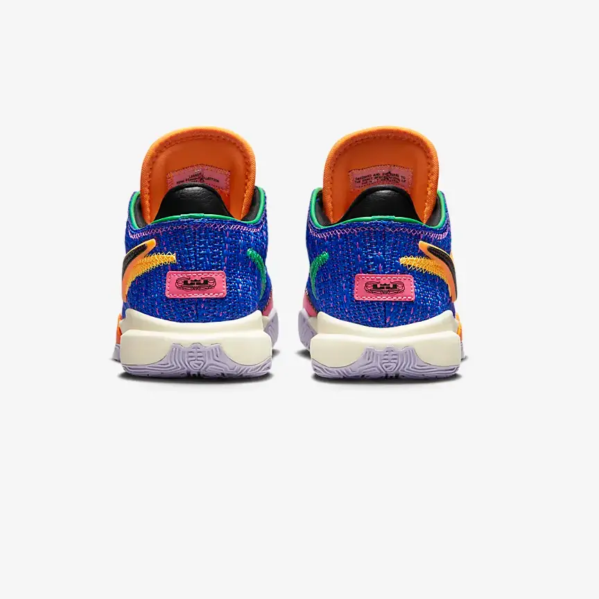 Giày Nike LeBron 20 GS 'Racer Blue' DQ8651-401 - Ảnh 4
