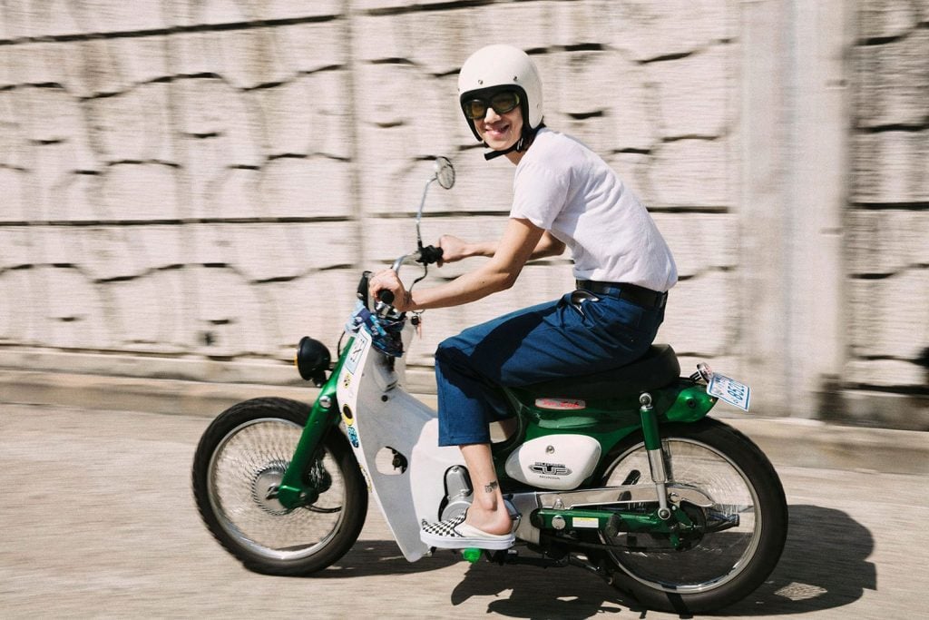 Giày Vans CheckerBoard Mule Slip-On VN004KTEO1 - Ảnh 4