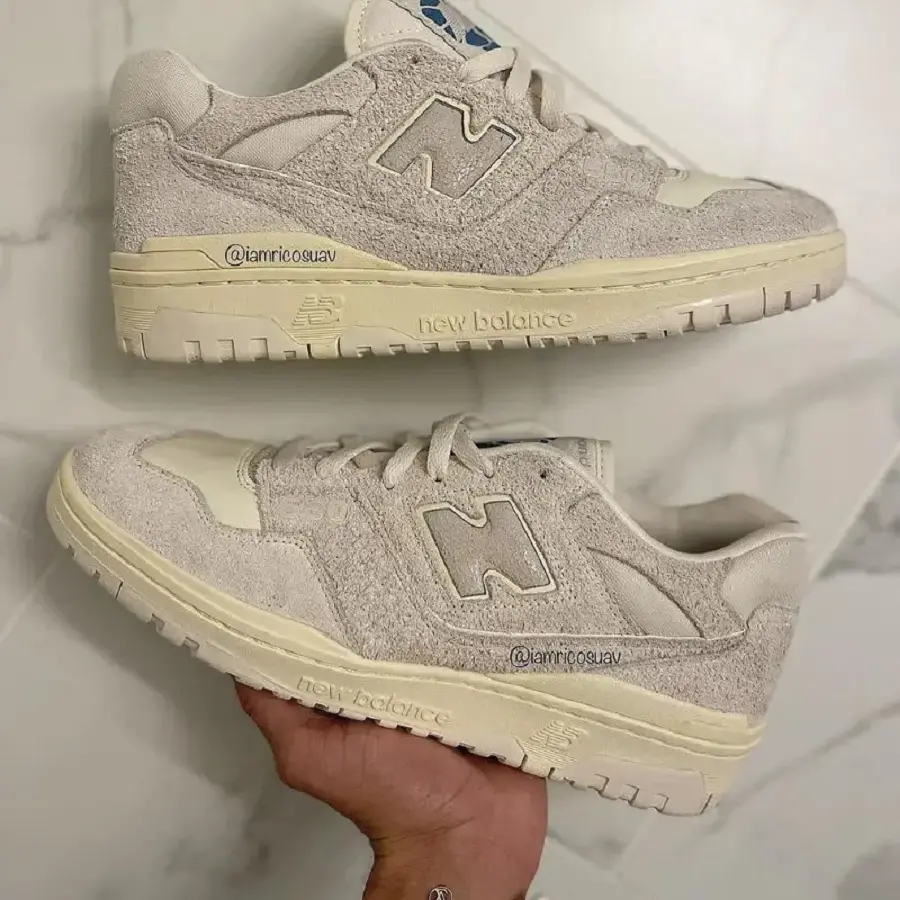 Alternative view of Giày New Balance 550 x Aime Leon Dore 'Grey Suede' BB550AC1